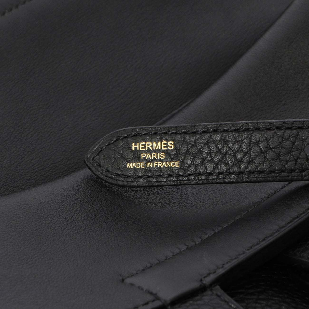 Hermes Black Clemence Halzan 31 Handbags Hermes
