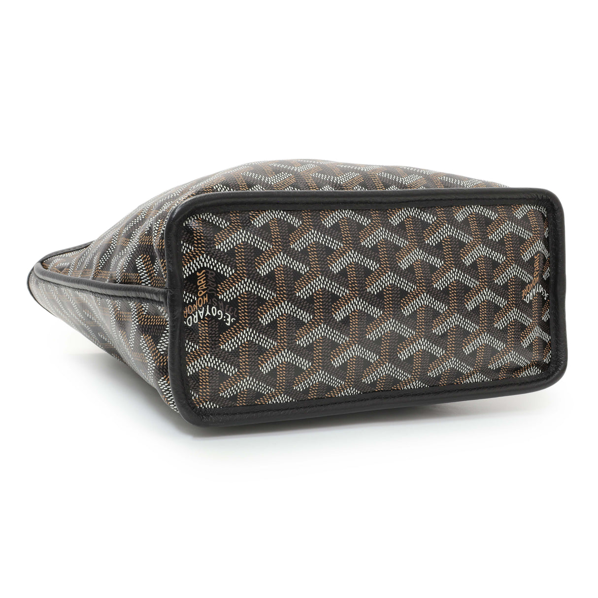 Goyard Black Goyardine Reversible Mini Anjou