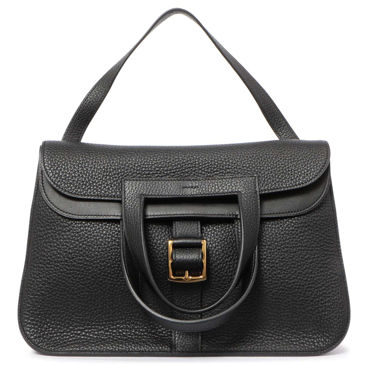 Hermes Black Clemence Halzan 31 Handbags Hermes