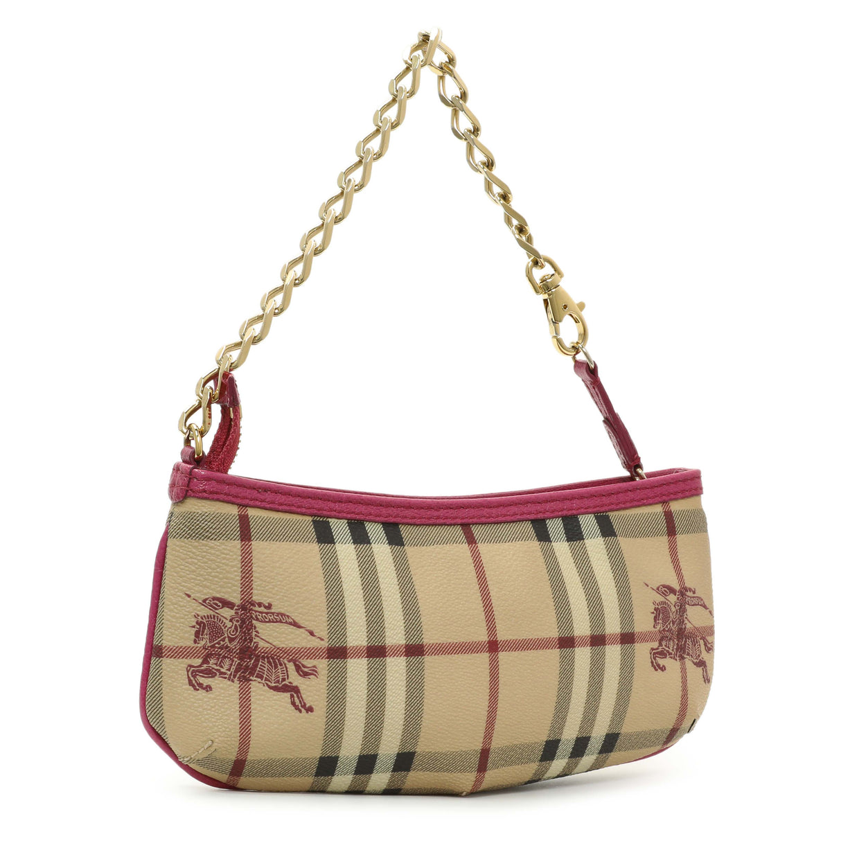 Burberry Haymarket Check Clara Pochette Handbags Burberry