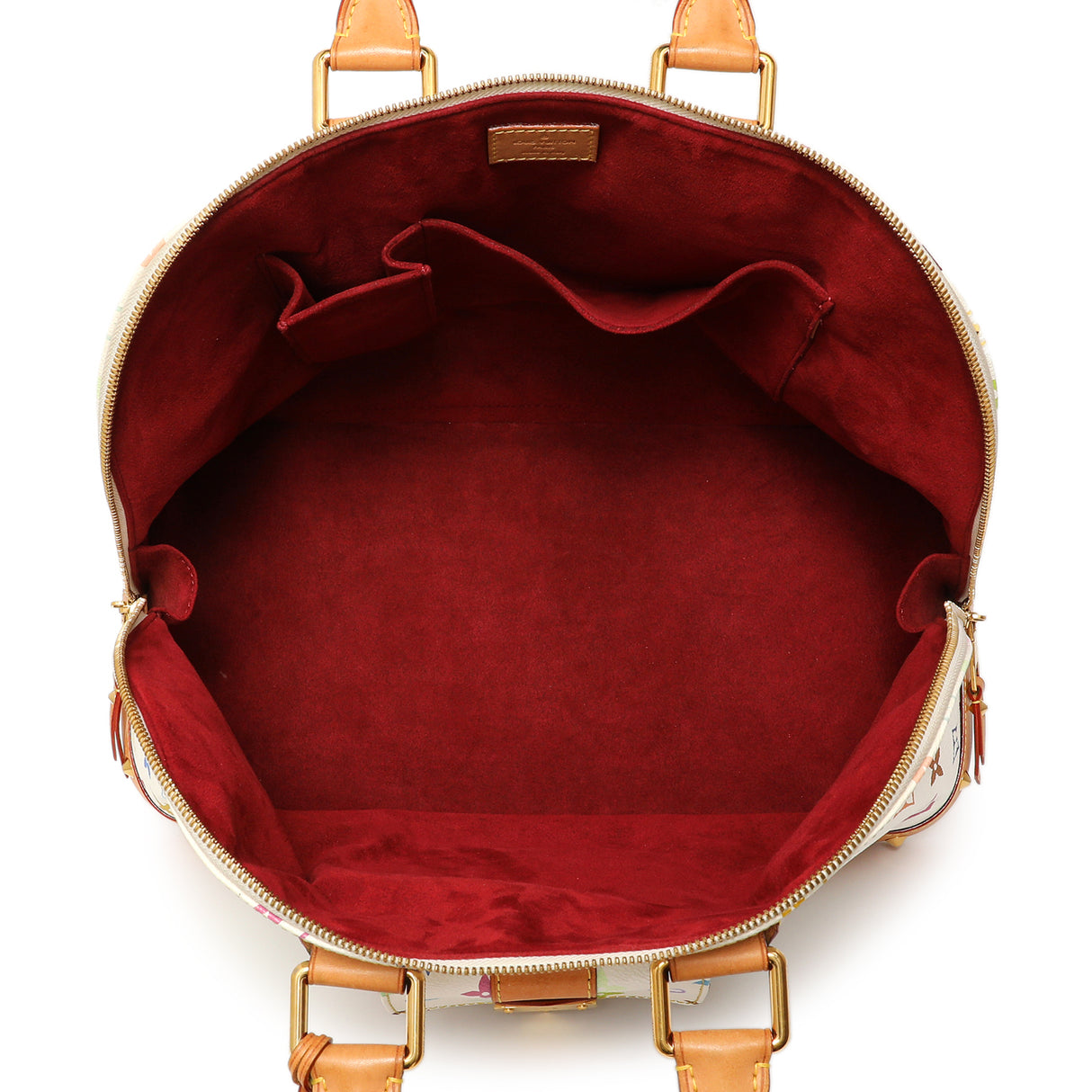 Louis Vuitton White Multicolor Monogram Alma GM Handbags Louis Vuitton