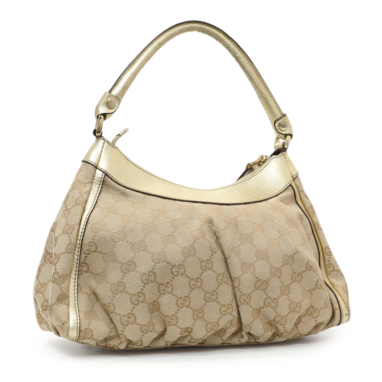 Gucci Monogram Canvas Abbey D Ring Bag Small