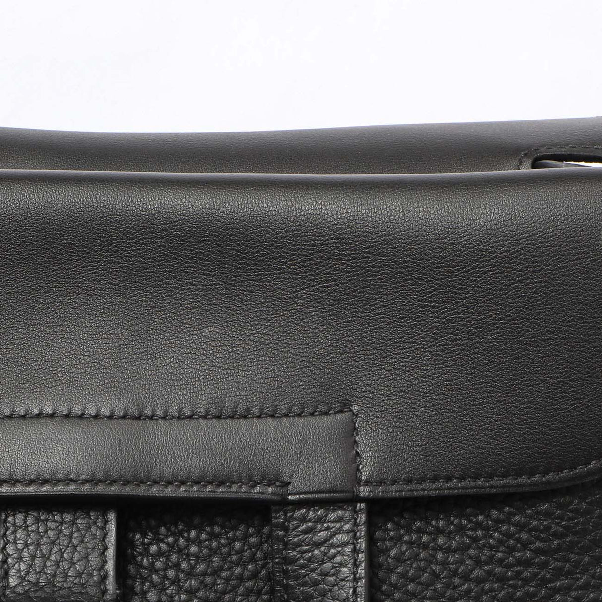 Hermes Black Clemence Halzan 31 Handbags Hermes