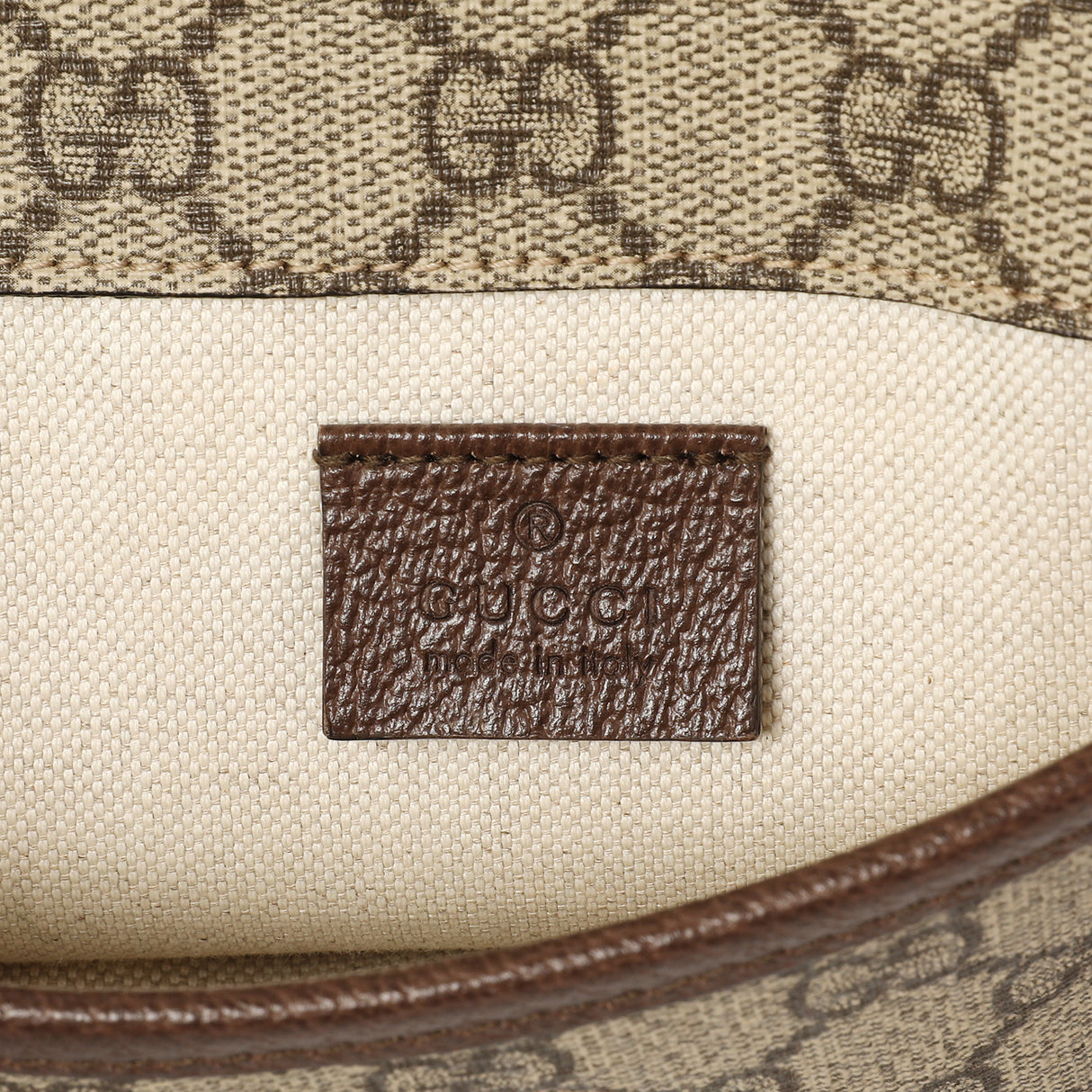 Gucci GG Supreme Monogram Neo Vintage Web Belt Bag Handbags Gucci