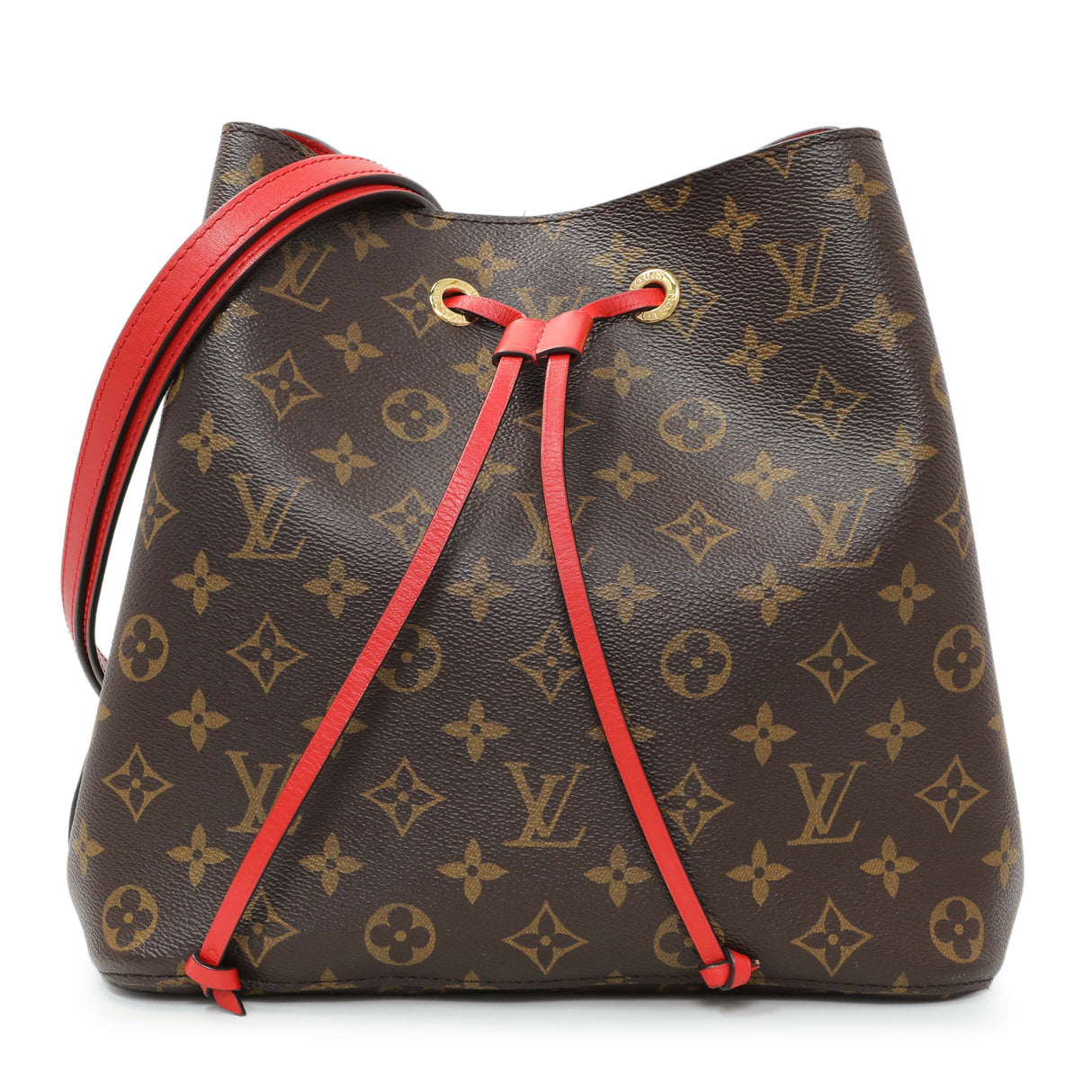 Louis Vuitton Monogram Neonoe Coquelicot