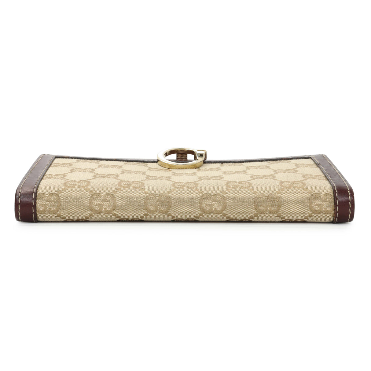 Gucci Monogram Continental Long Flap Wallet Accessories Gucci