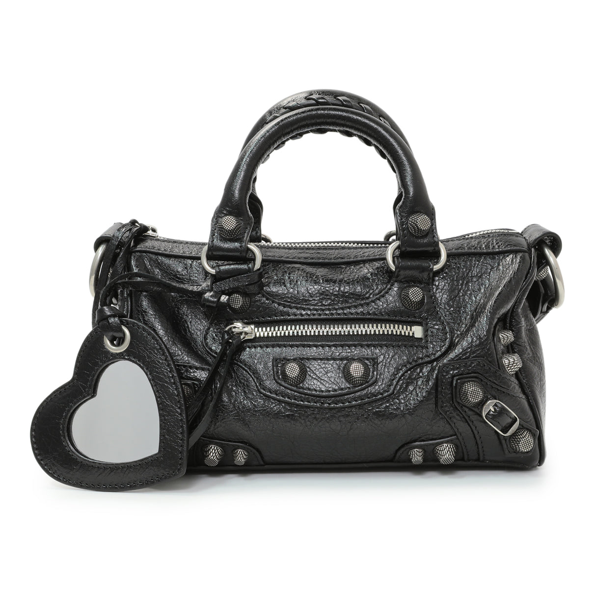 Balenciaga Black Agneau Arena Neo Cagole Mini Handbags Balenciaga