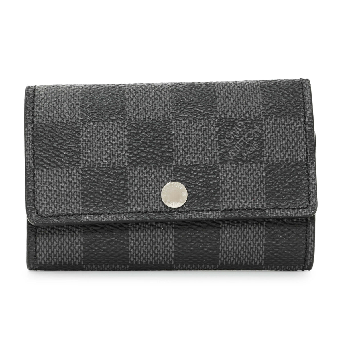 Louis Vuitton Damier Graphite Multicles 6 Key Holder Accessories Louis Vuitton