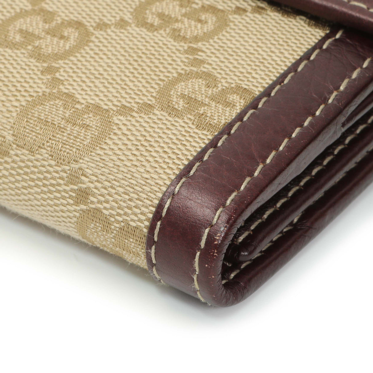 Gucci Monogram Continental Long Flap Wallet Accessories Gucci