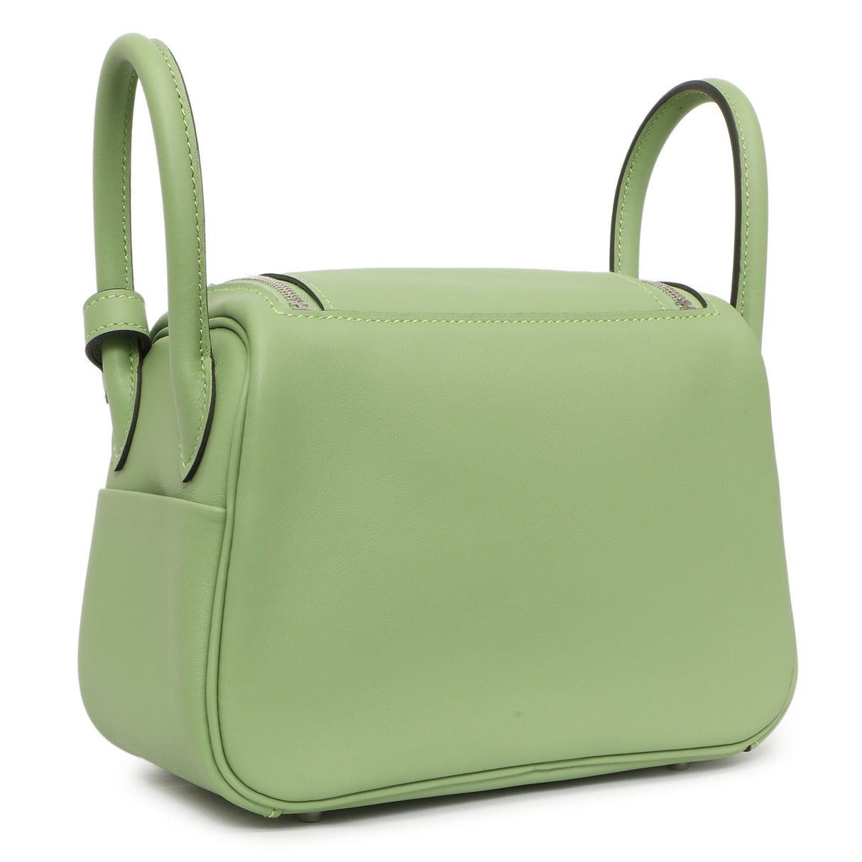 Hermes Vert Criquet Swift Mini Lindy 20 Handbags Hermes