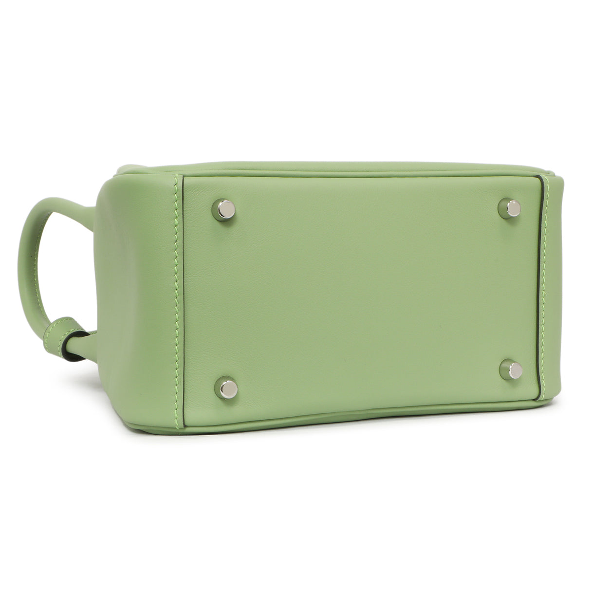 Hermes Vert Criquet Swift Mini Lindy 20 Handbags Hermes