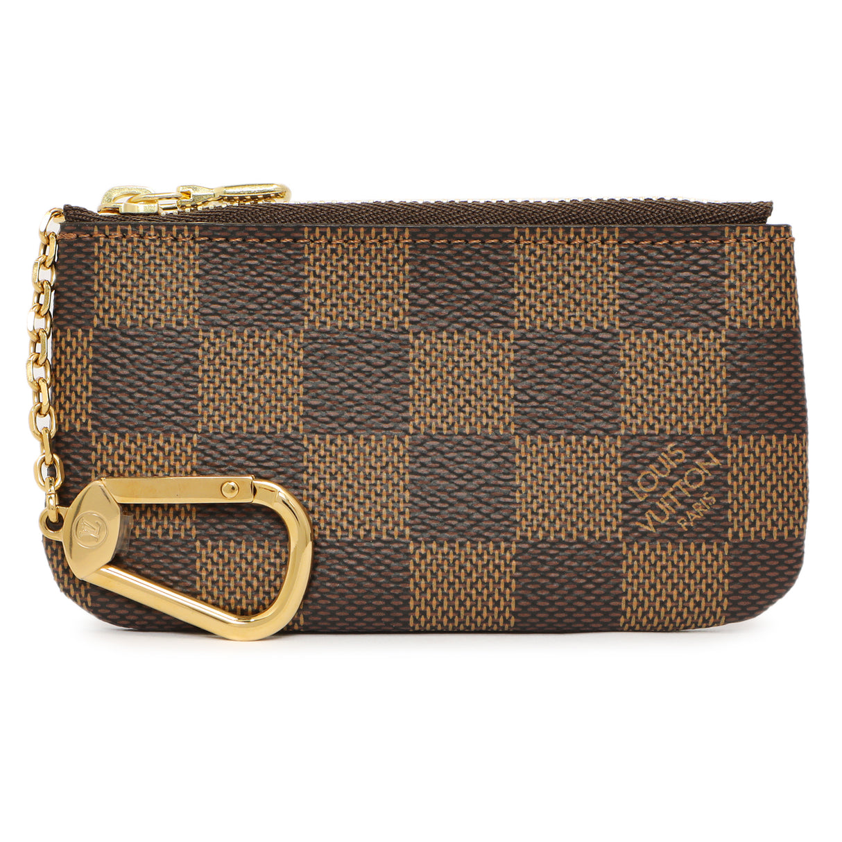 Louis Vuitton Damier Ebene Key Pouch Accessories Louis Vuitton