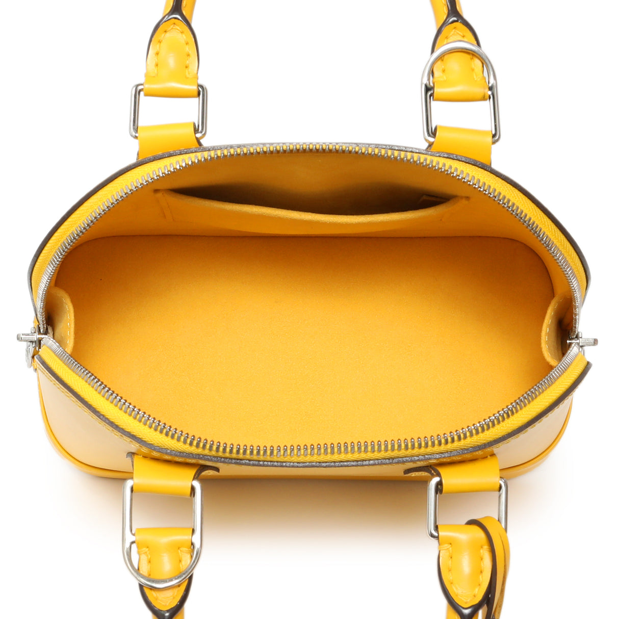 Louis Vuitton Yellow Epi Alma BB Handbags Louis Vuitton