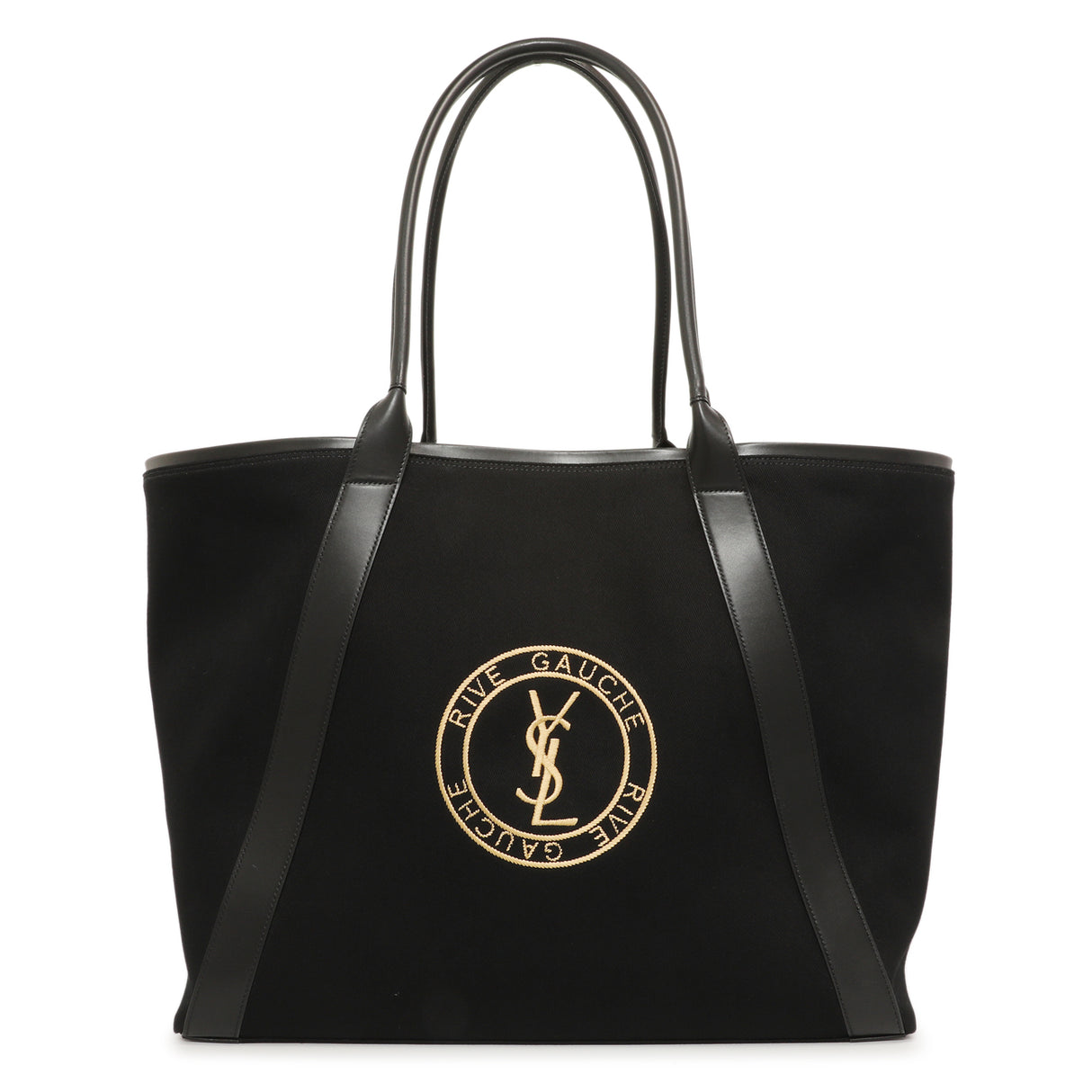 Saint Laurent Black Rive Gauche Tote Handbags Saint Laurent