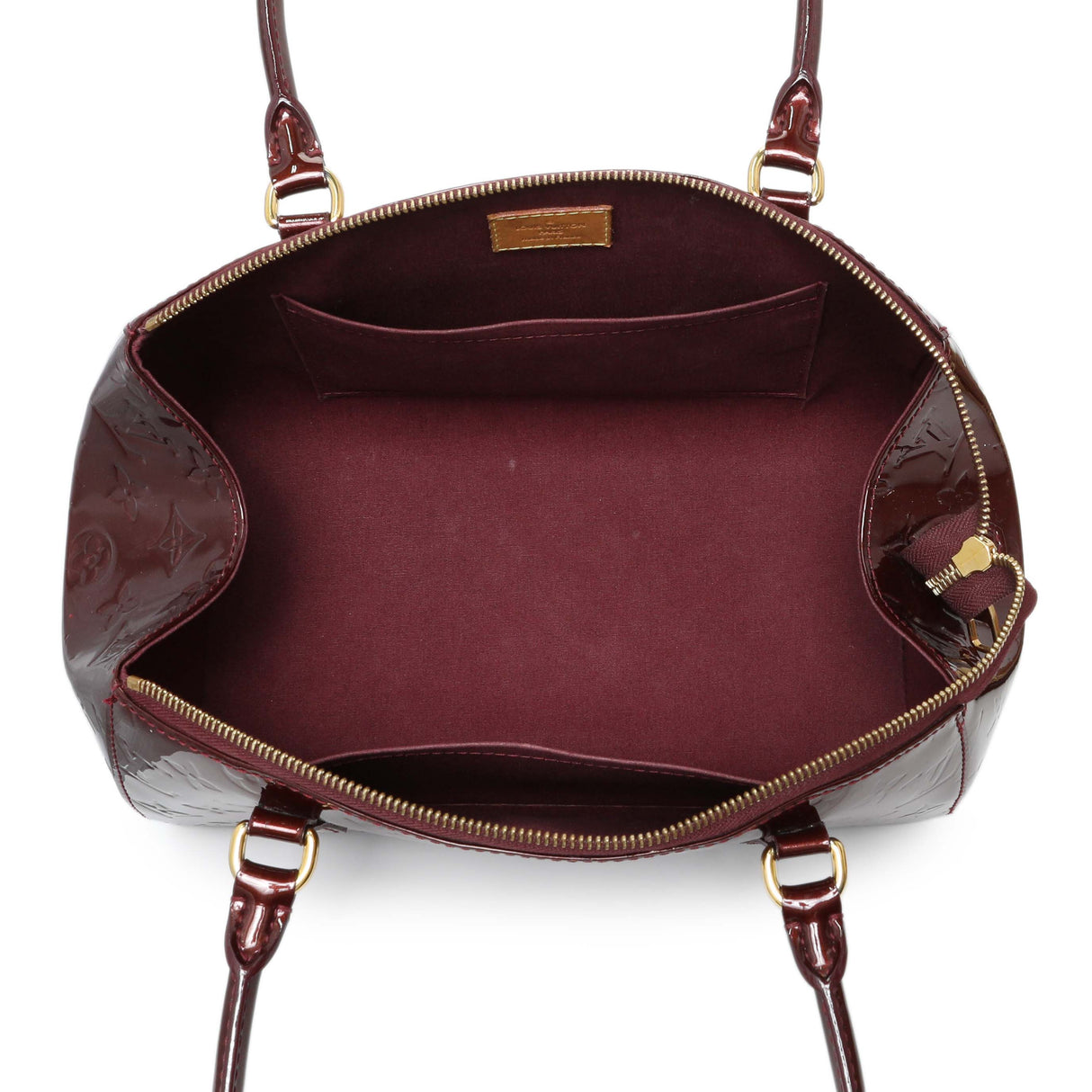 Louis Vuitton Rouge Fauviste Monogram Vernis Sherwood PM