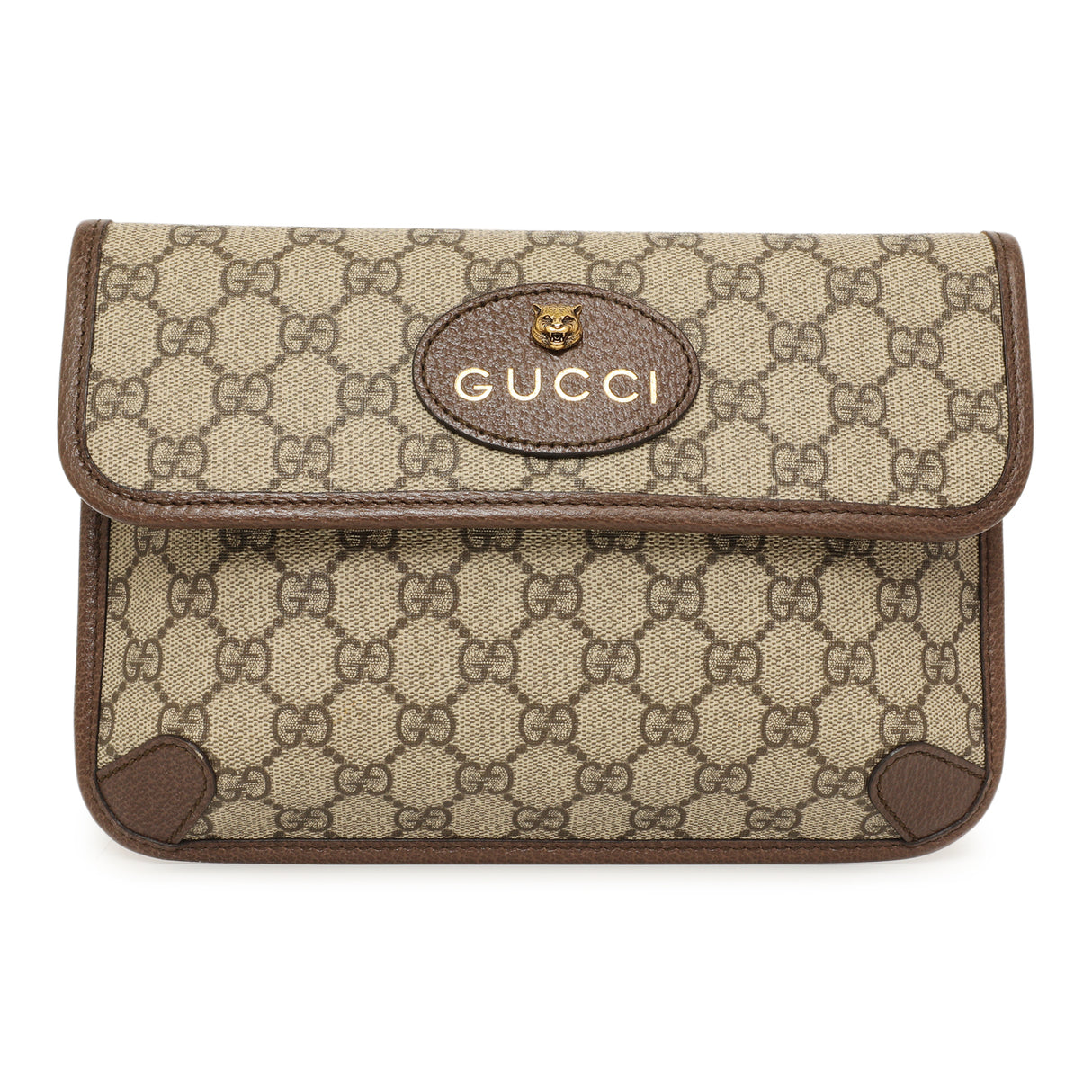 Gucci GG Supreme Monogram Neo Vintage Web Belt Bag Handbags Gucci