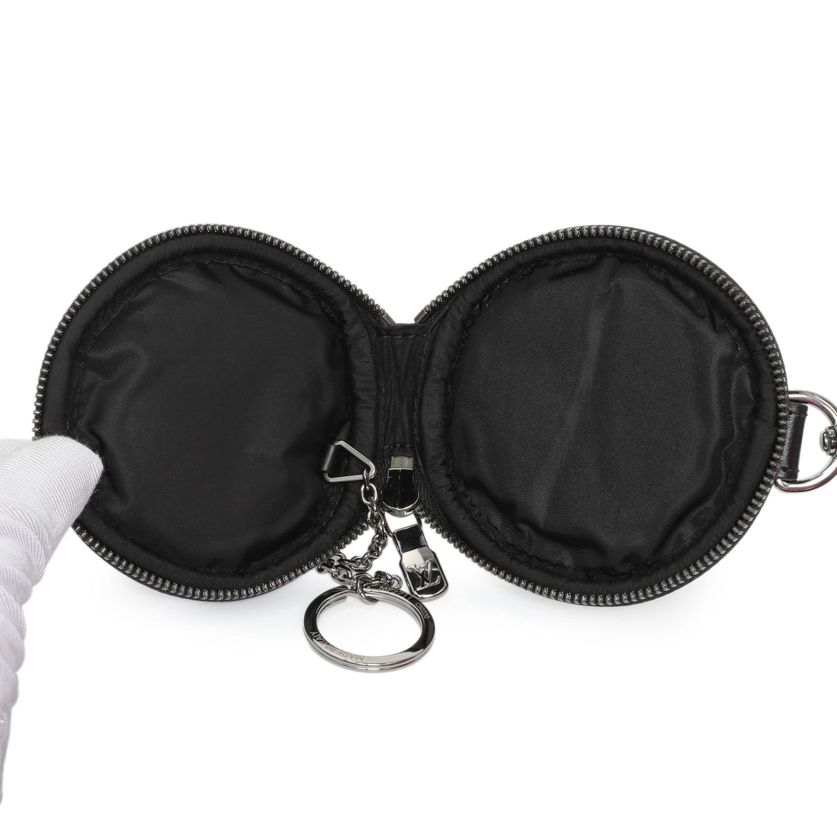 Louis Vuitton Camouflage Monogram Nylon Round Coin Pouch Accessories Louis Vuitton