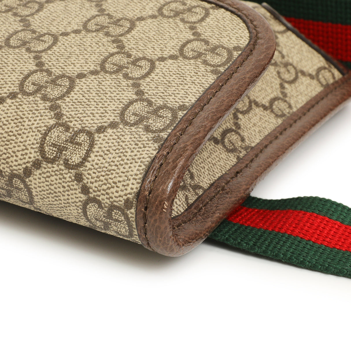 Gucci GG Supreme Monogram Neo Vintage Web Belt Bag Handbags Gucci