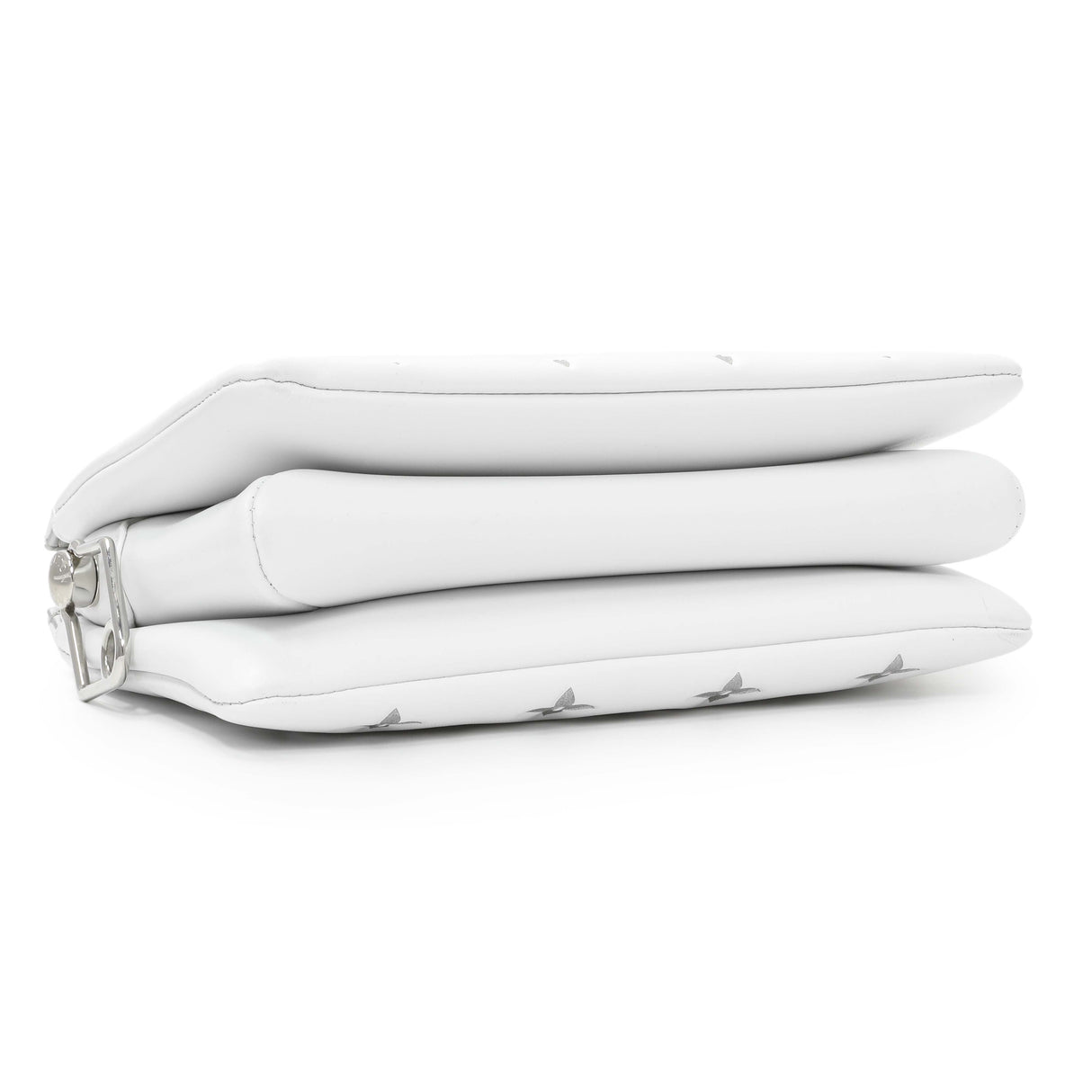 Louis Vuitton White Lambskin Embossed Monogram Coussin BB Handbags Louis Vuitton