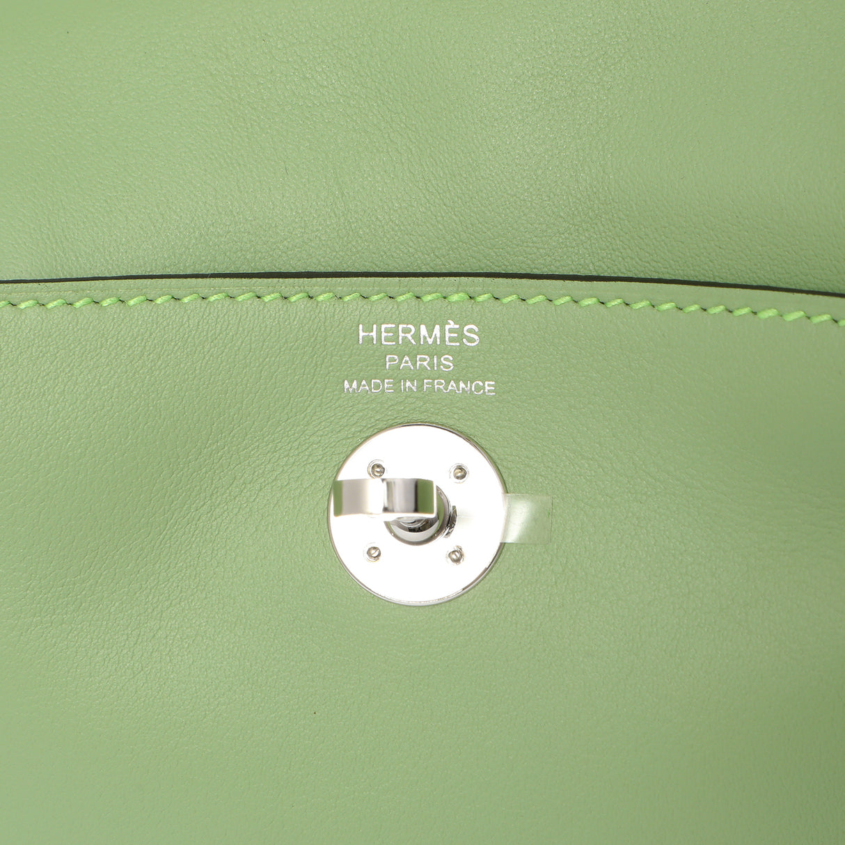 Hermes Vert Criquet Swift Mini Lindy 20 Handbags Hermes
