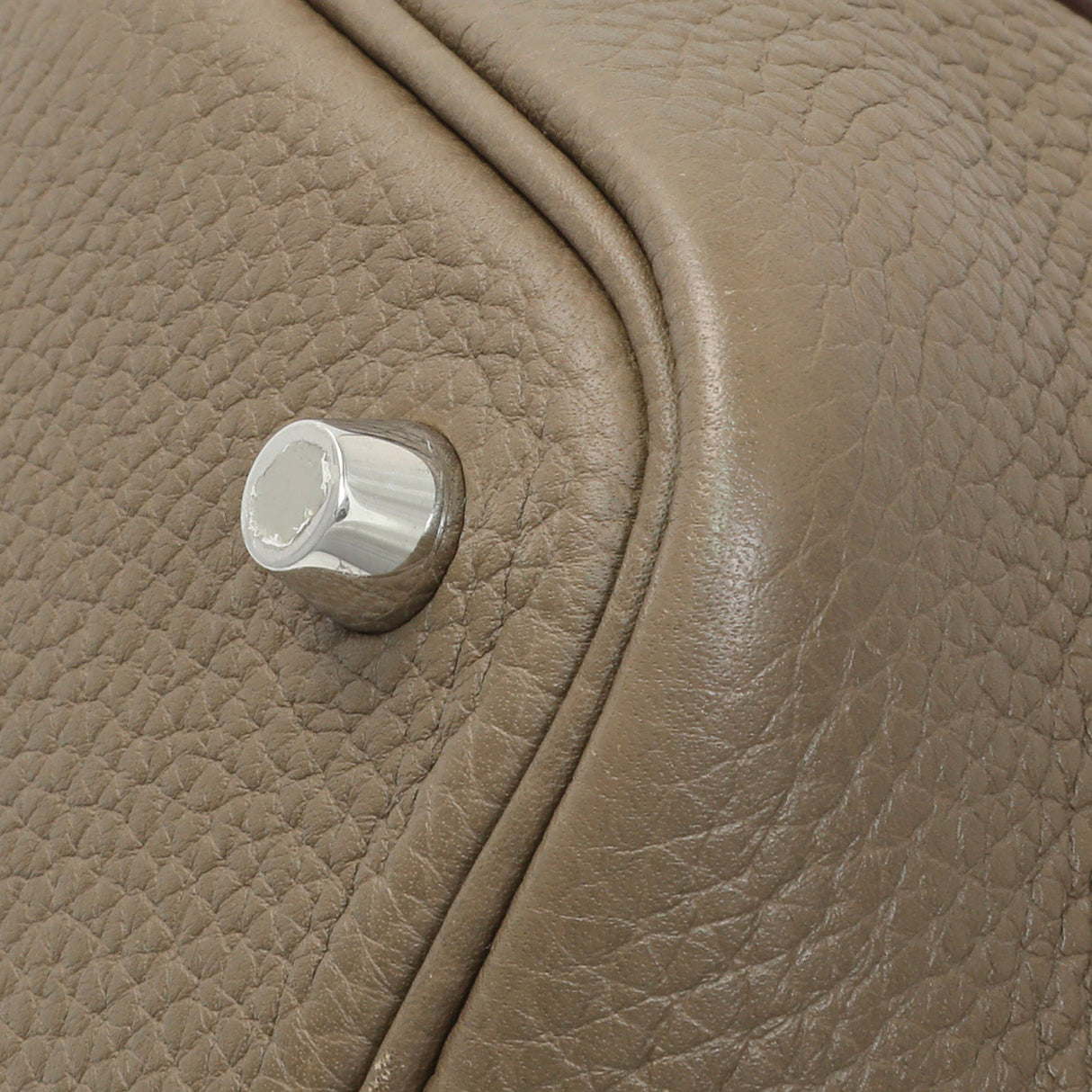 Hermes Etoupe Clemence Picotin Lock 18 Handbags Hermes