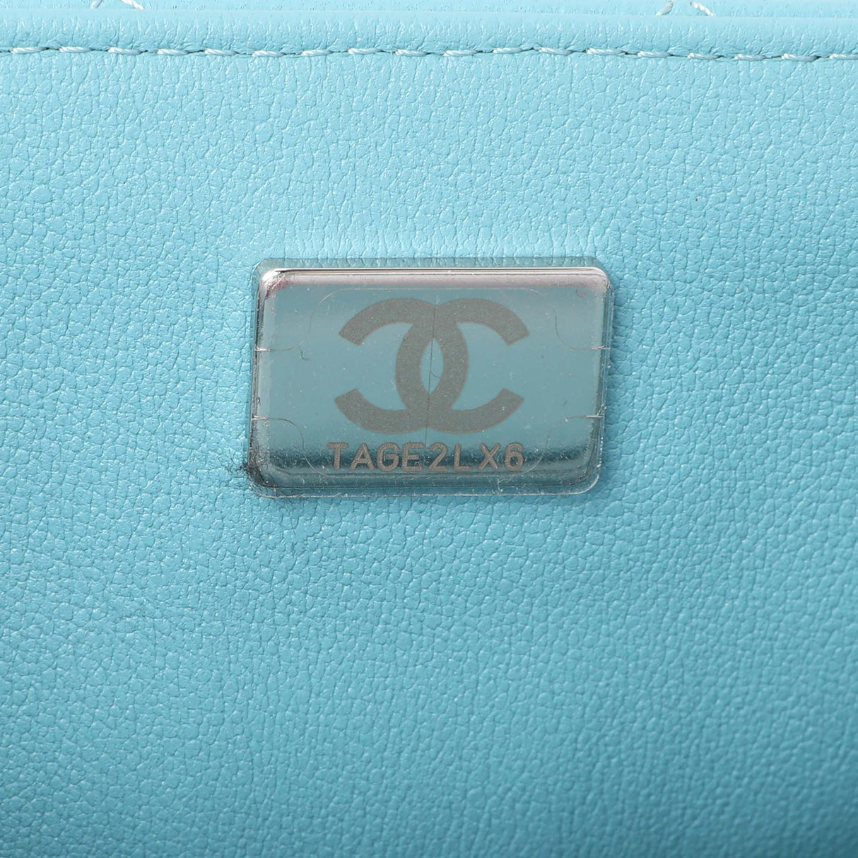 Chanel Blue Quilted Lambskin Mini Rectangular Flap Handbags Chanel