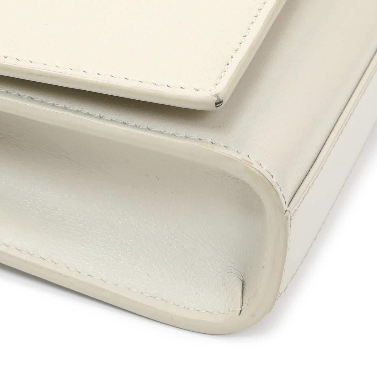 Saint Laurent Ivory Calfskin Kate Belt Bag Handbags Saint Laurent