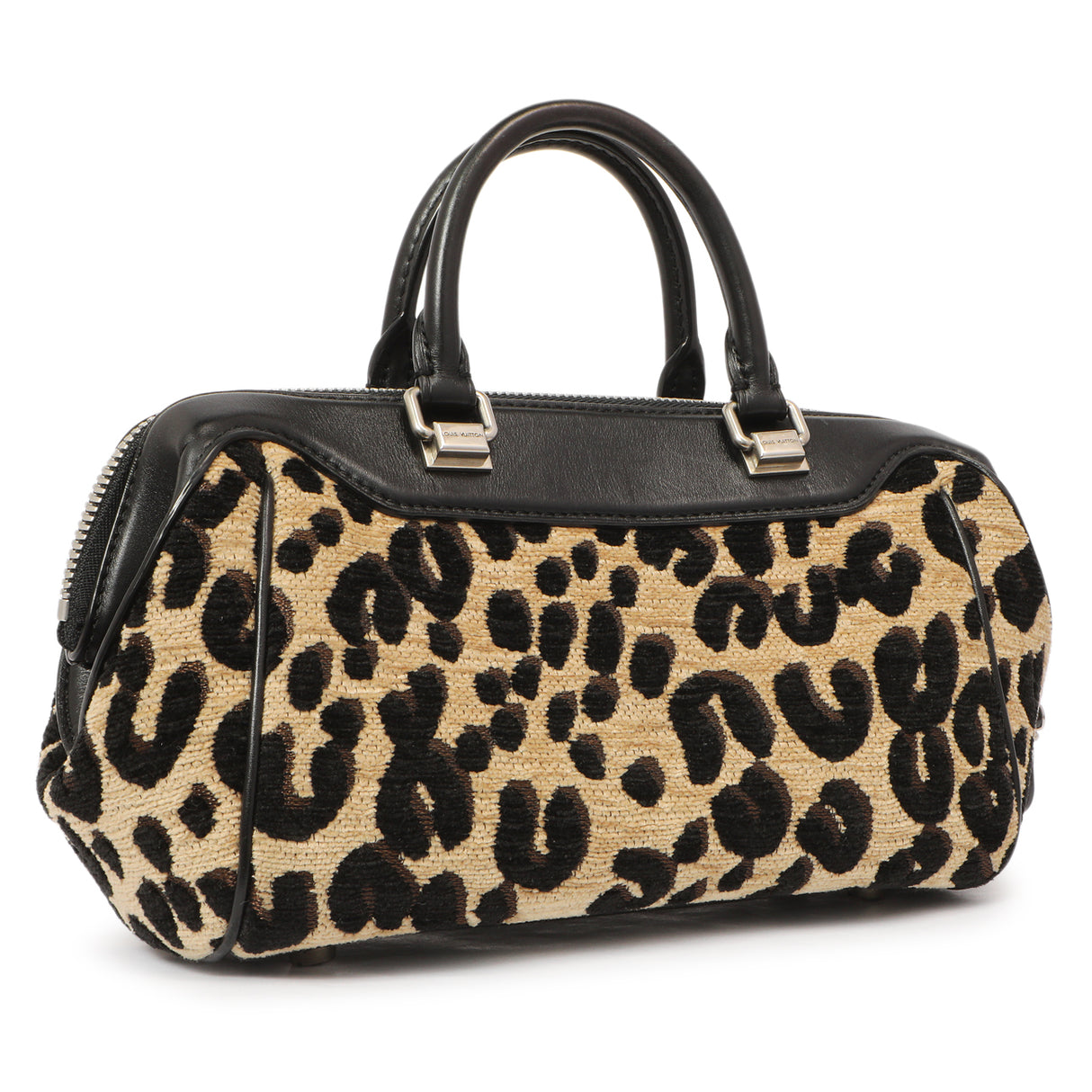 Louis Vuitton Jacquard Velvet Leopard Print Stephen Sprouse Baby Bag Handbags Louis Vuitton