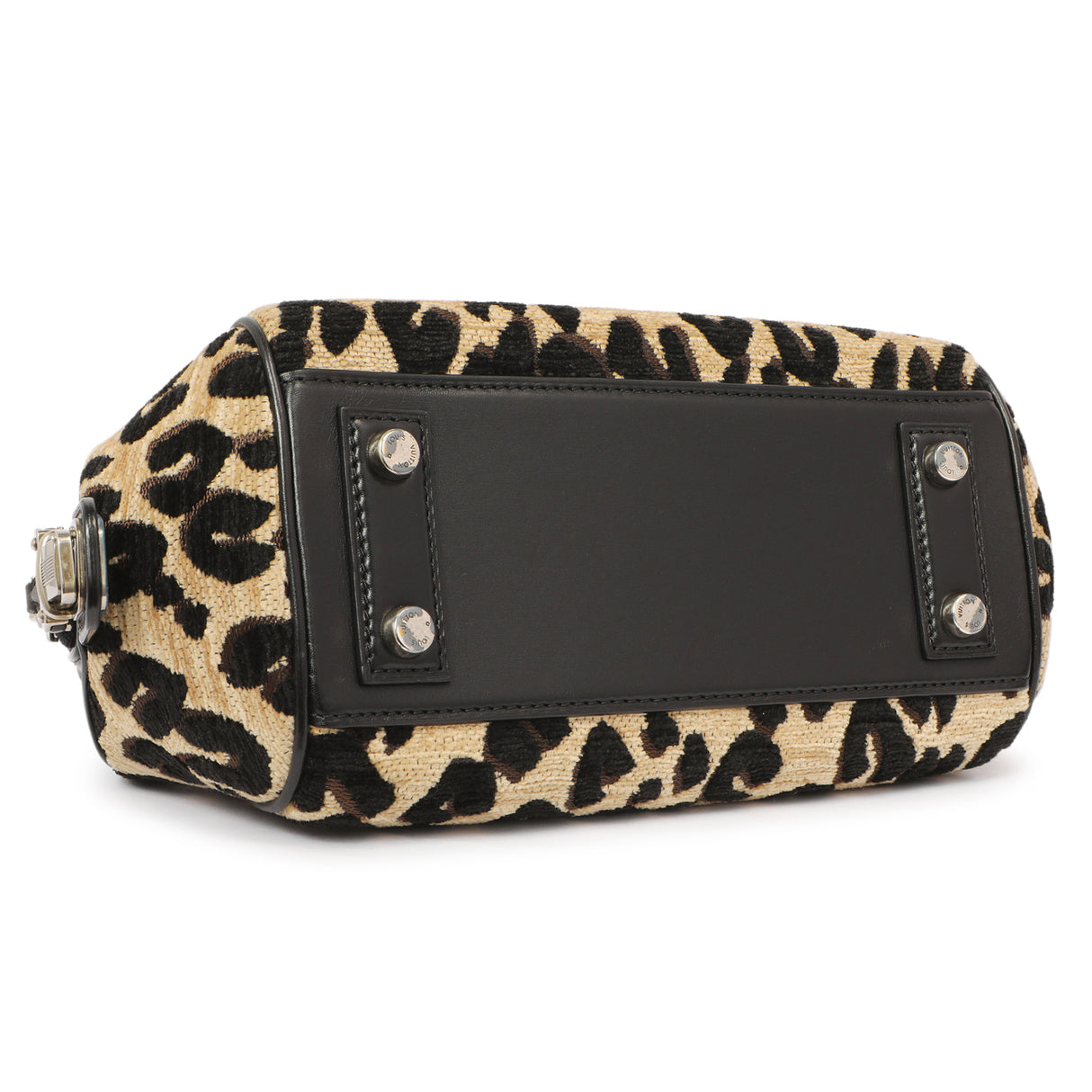 Louis Vuitton Jacquard Velvet Leopard Print Stephen Sprouse Baby Bag Handbags Louis Vuitton