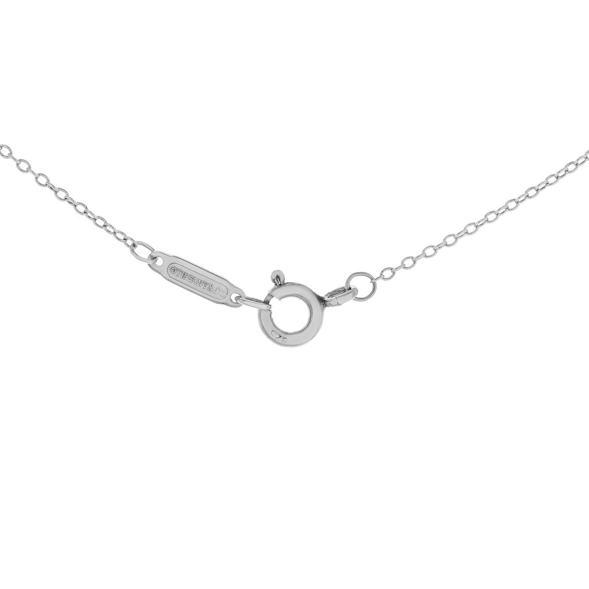 Tiffany & Co. Sterling Silver Heart Tag Pendant Necklace Designer Jewellery Tiffany and Co