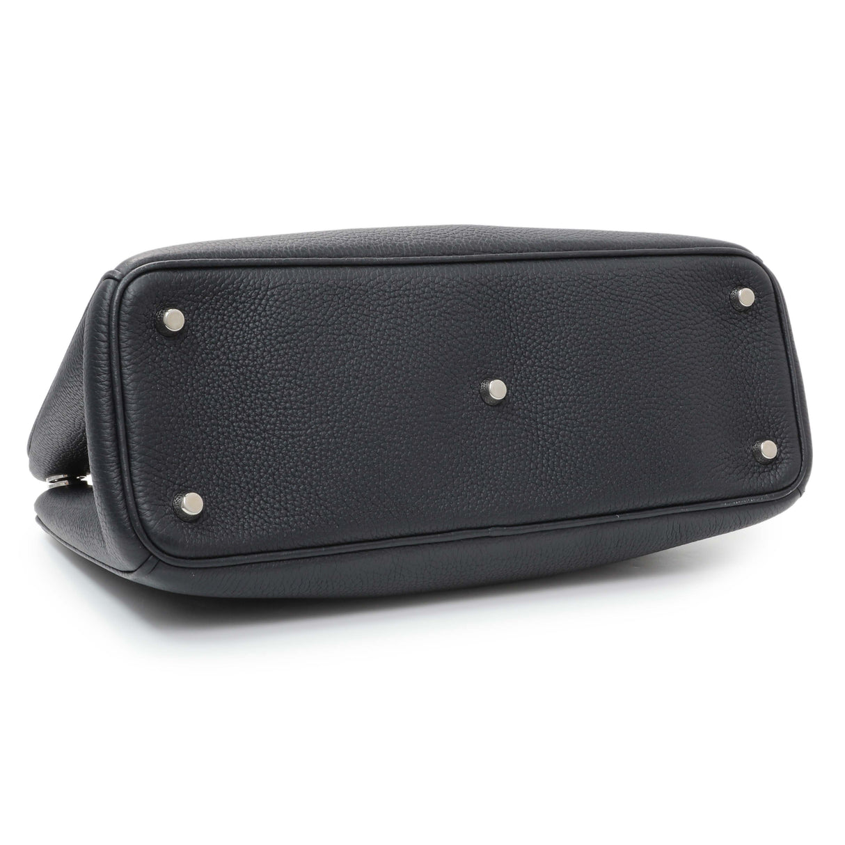 Christian Dior Black Bullcalf Medium Diorissimo Tote