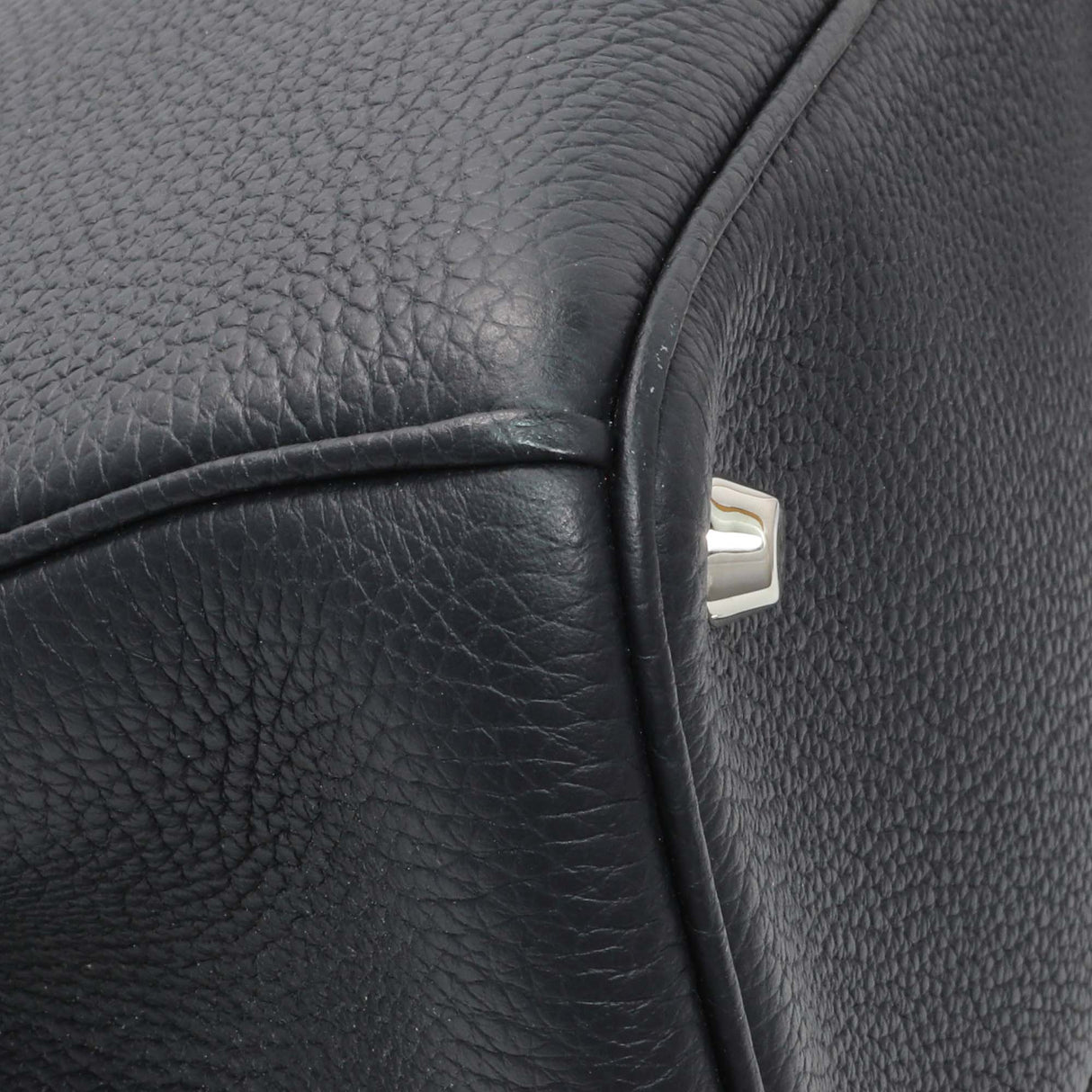 Christian Dior Black Bullcalf Medium Diorissimo Tote