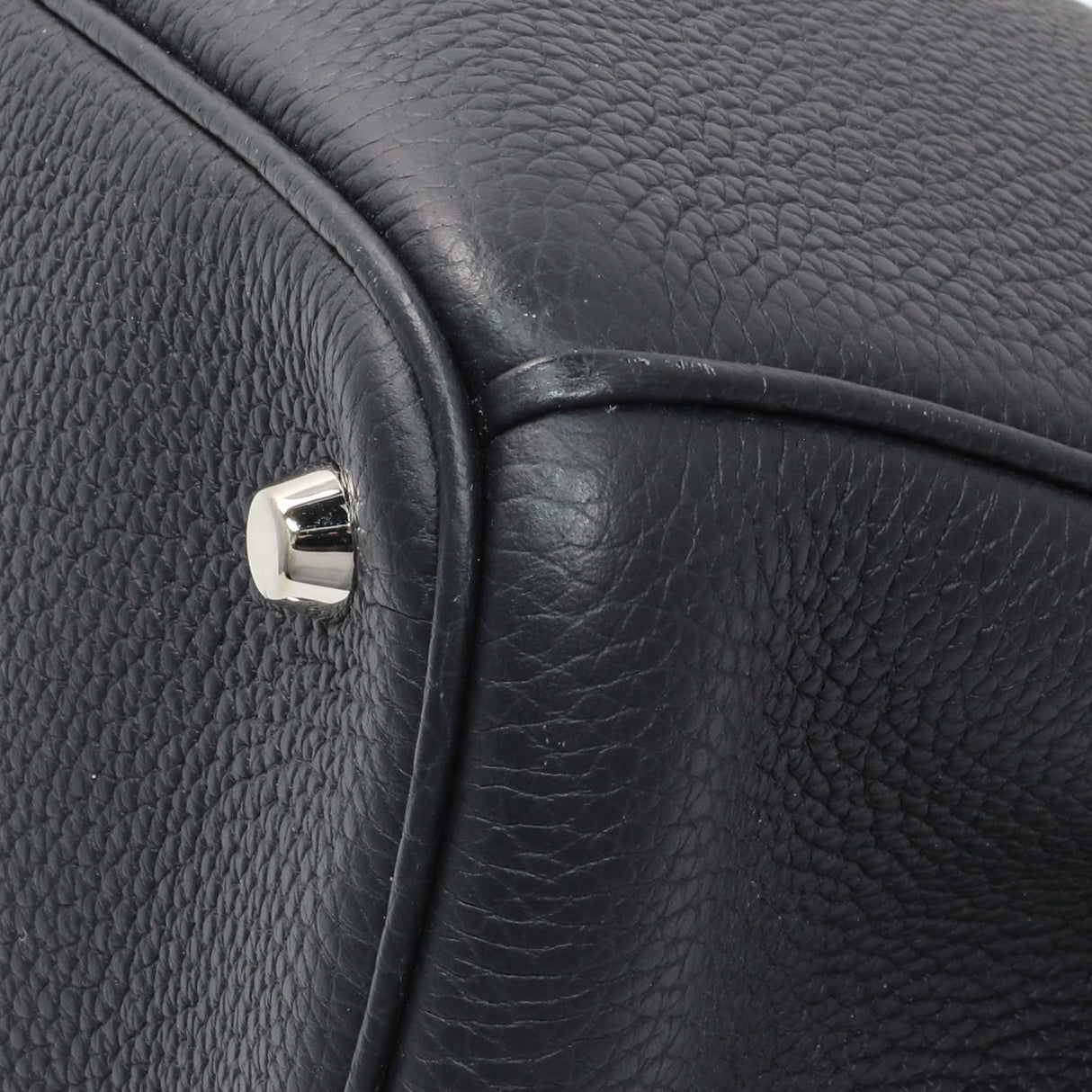 Christian Dior Black Bullcalf Medium Diorissimo Tote