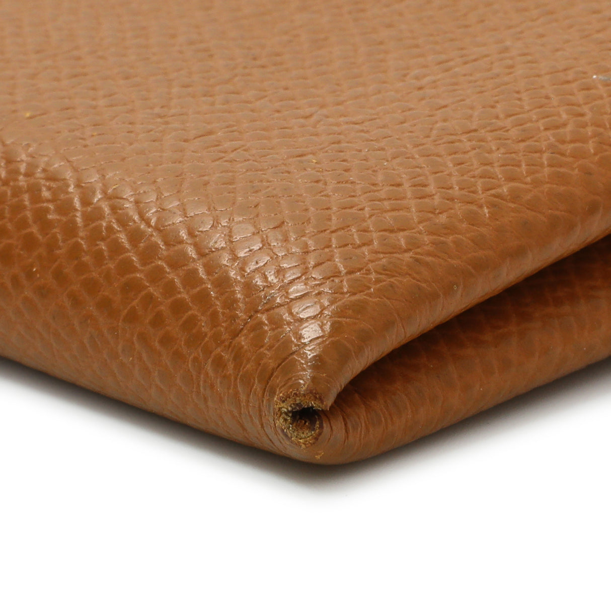 Hermes Gold Epsom Calvi Card Case Accessories Hermes