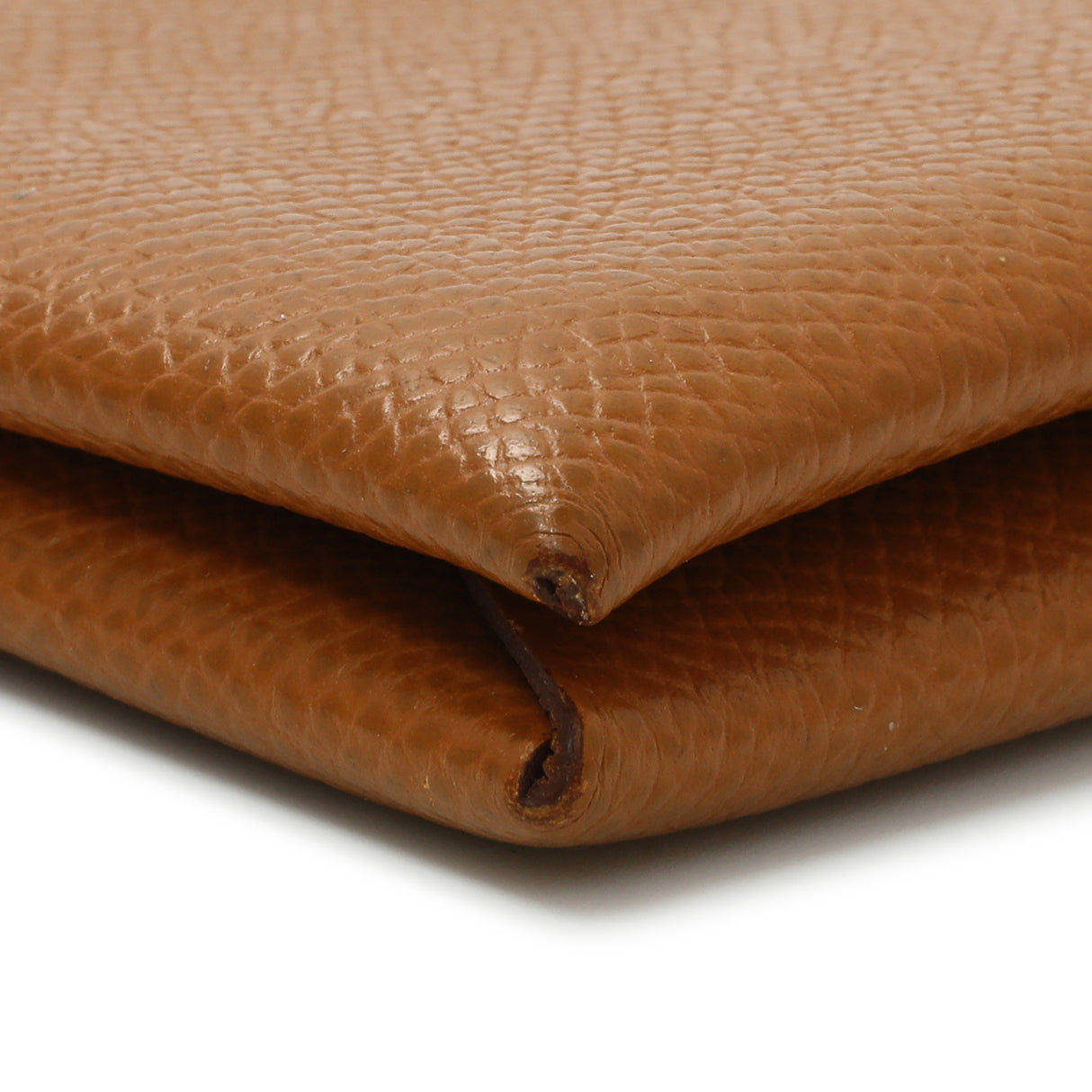 Hermes Gold Epsom Calvi Card Case Accessories Hermes