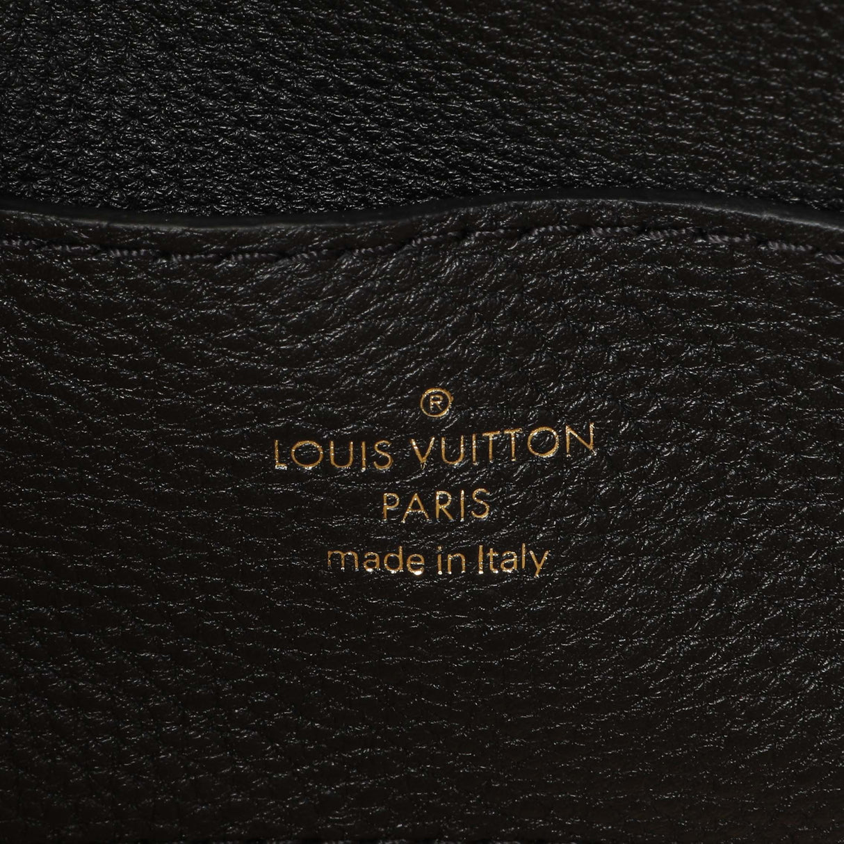 Louis Vuitton Black Grained Calfskin LV Pont 9 Soft MM Handbags Louis Vuitton