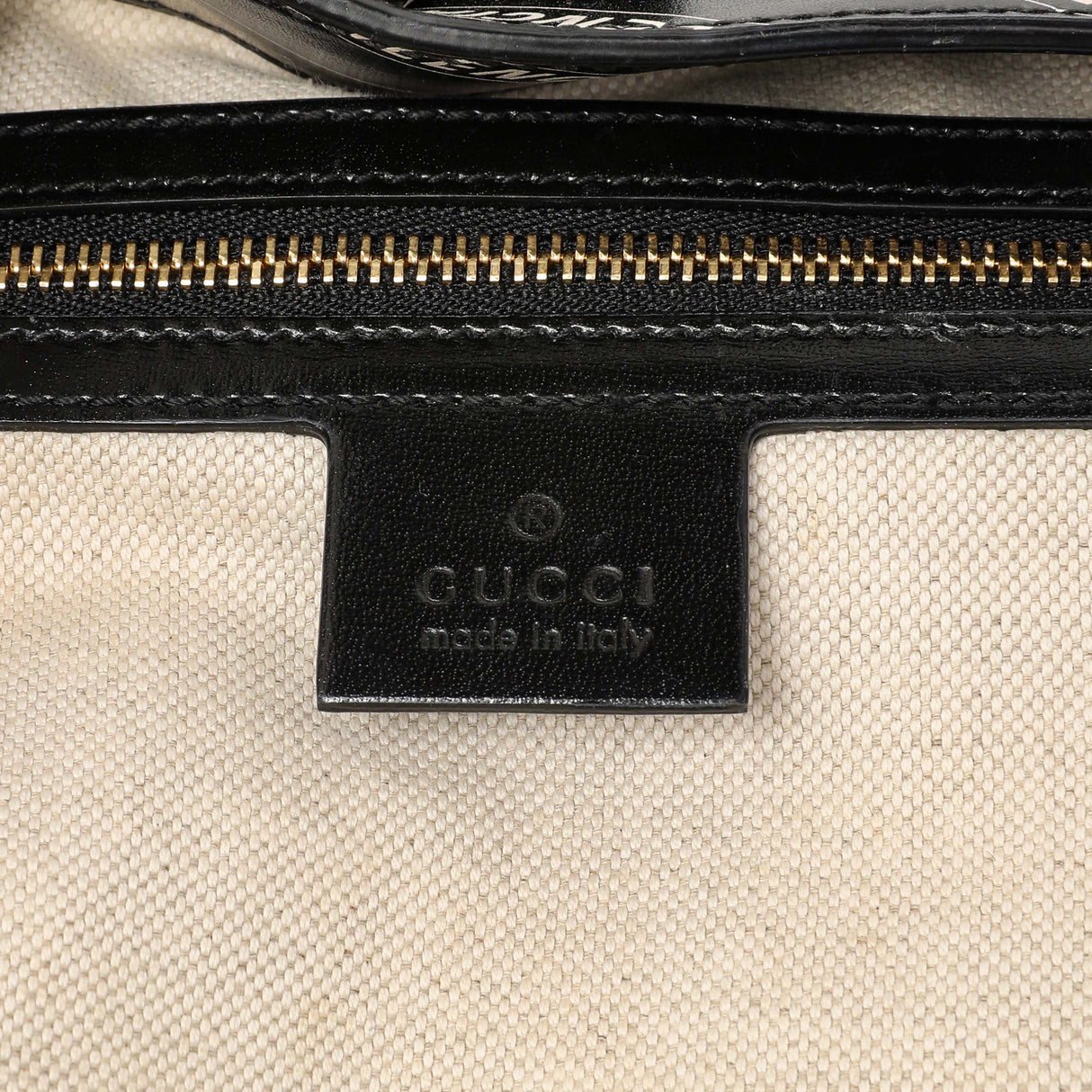 Gucci X Balenciaga Black Calfskin Logo Print Medium Jackie 1961 Hobo Handbags Gucci