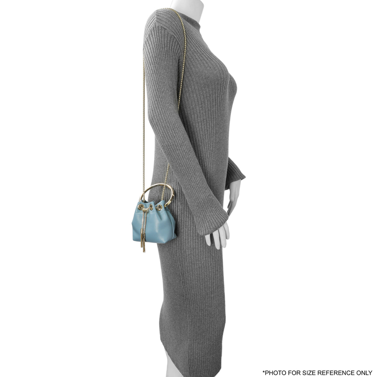 Jimmy Choo Blue Lambskin Micro Bon Bon Bag Handbags Jimmy Choo