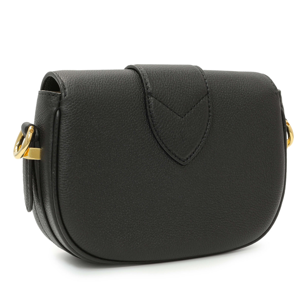 Louis Vuitton Black Grained Calfskin LV Pont 9 Soft MM Handbags Louis Vuitton