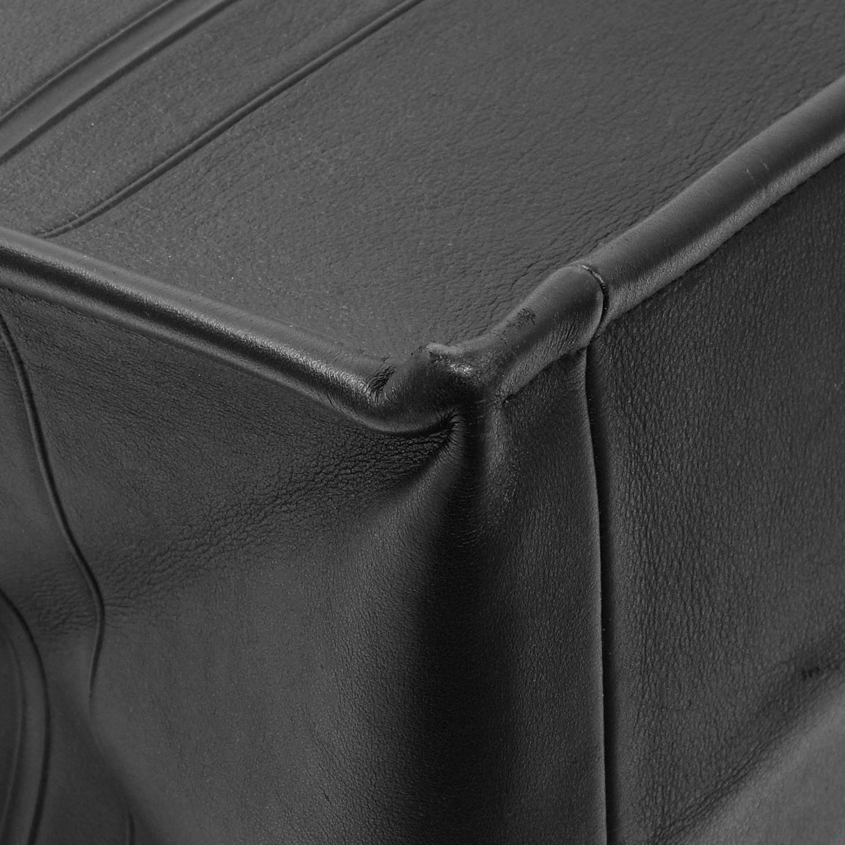 Christian Dior Black Calfskin Embossed Medium Book Tote Handbags Christian Dior