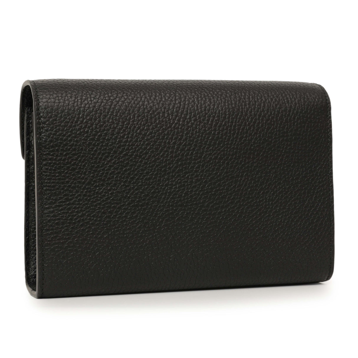 Gucci Black Calfskin GG Marmont Chain Wallet Handbags Gucci