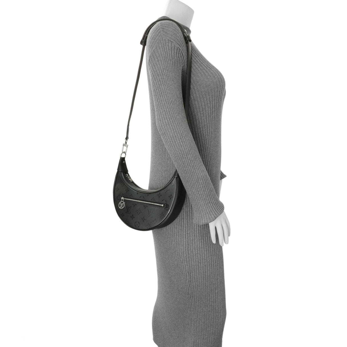 Louis Vuitton Black Monogram Calfskin Loop H27 Handbags Louis Vuitton