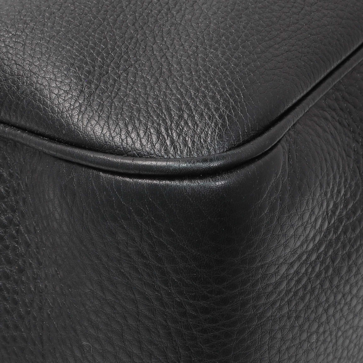 Gucci Black Calfskin Gucci Soho Bowler