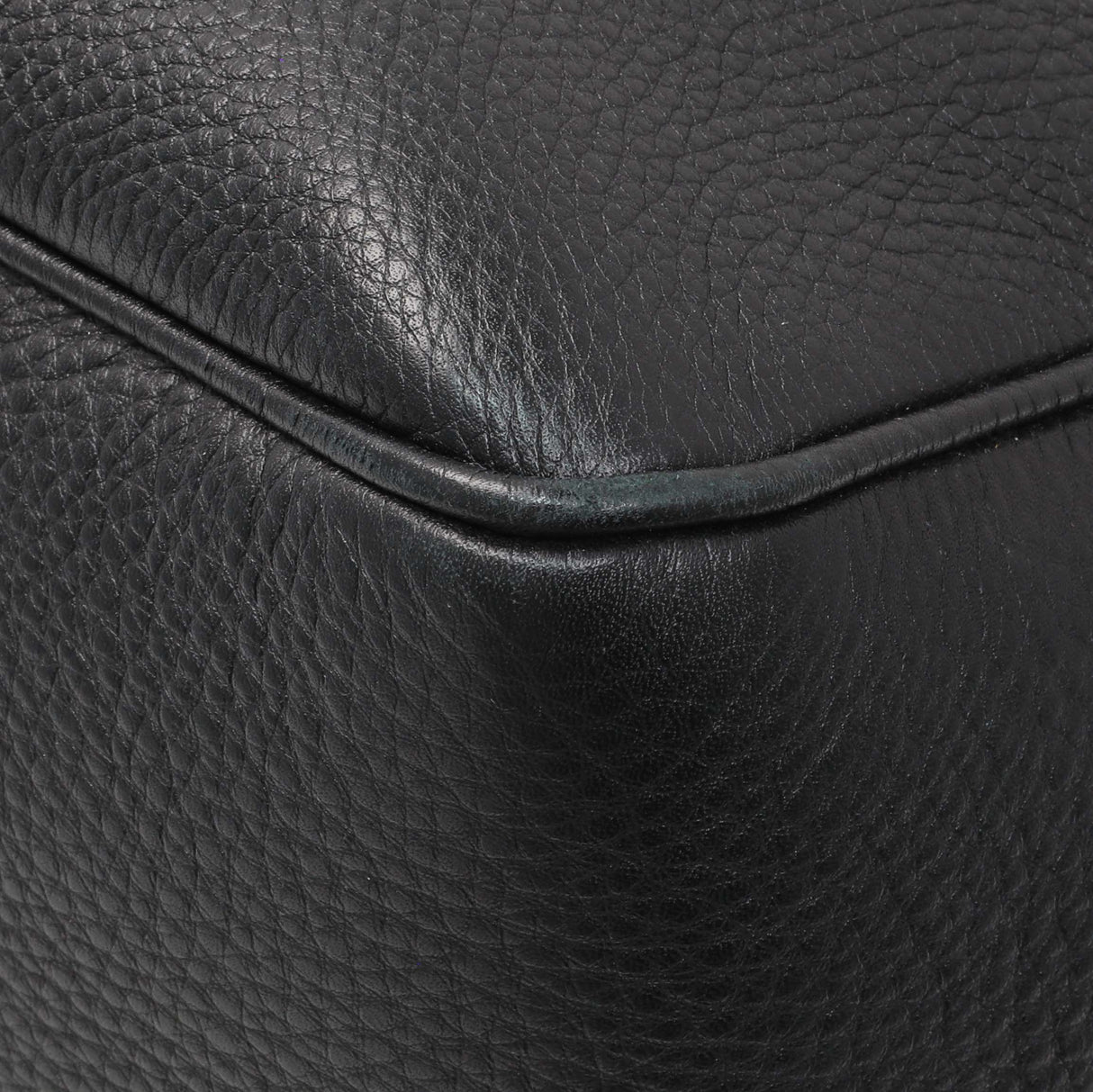 Gucci Black Calfskin Gucci Soho Bowler