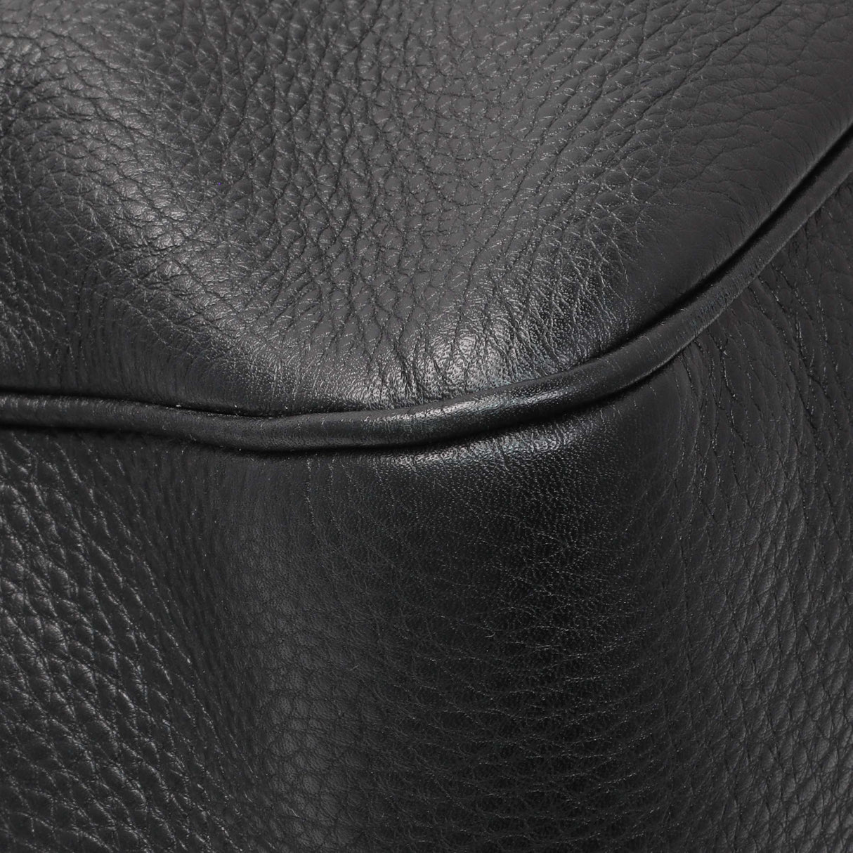 Gucci Black Calfskin Gucci Soho Bowler
