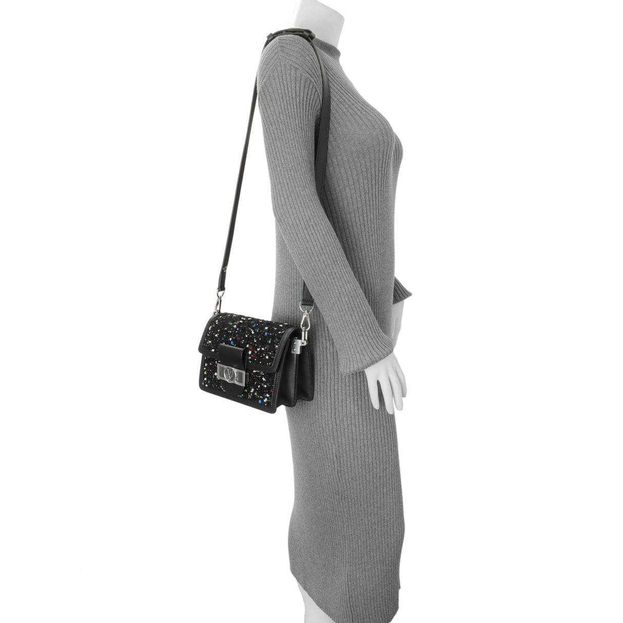 Louis Vuitton Tweed Mini Dauphine Handbags Louis Vuitton