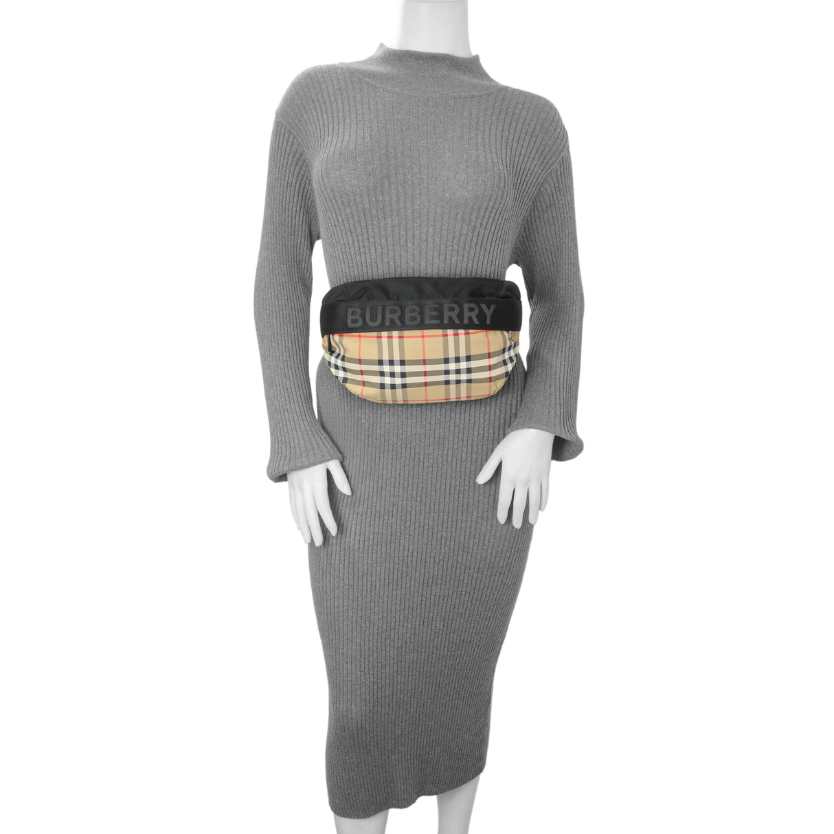 Burberry Nylon Vintage Check Sonny Bum Bag Handbags Burberry