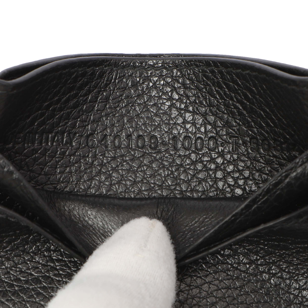 Balenciaga Black Grained Calfskin Neo Classic Card Holder Accessories Balenciaga