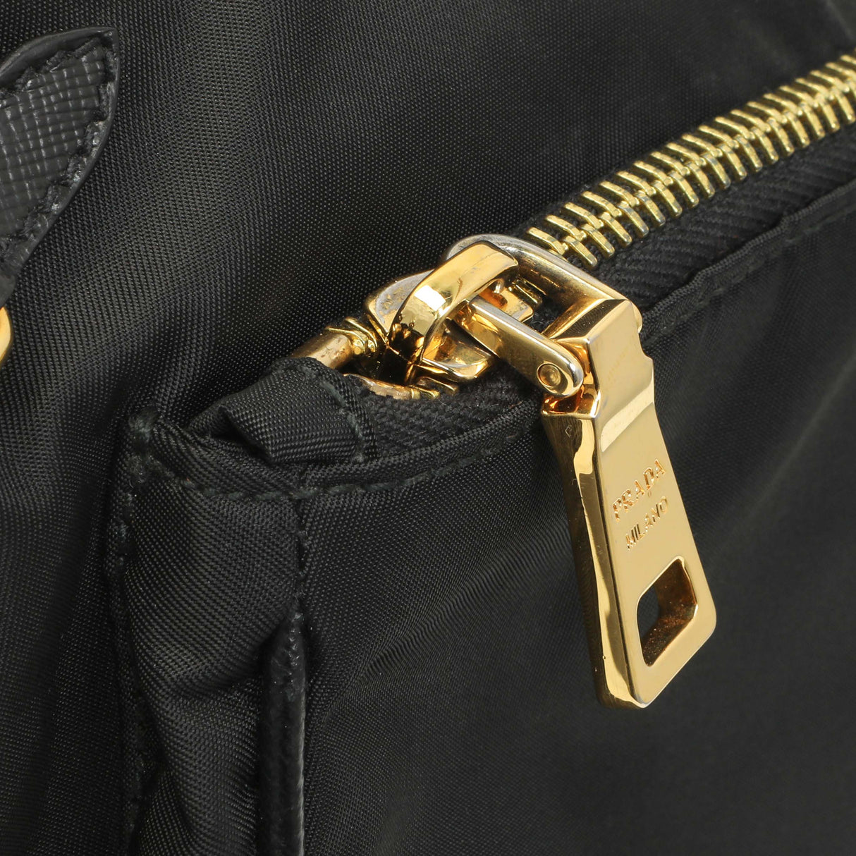 Prada Black Tessuto Nylon Crossbody Handbags Prada