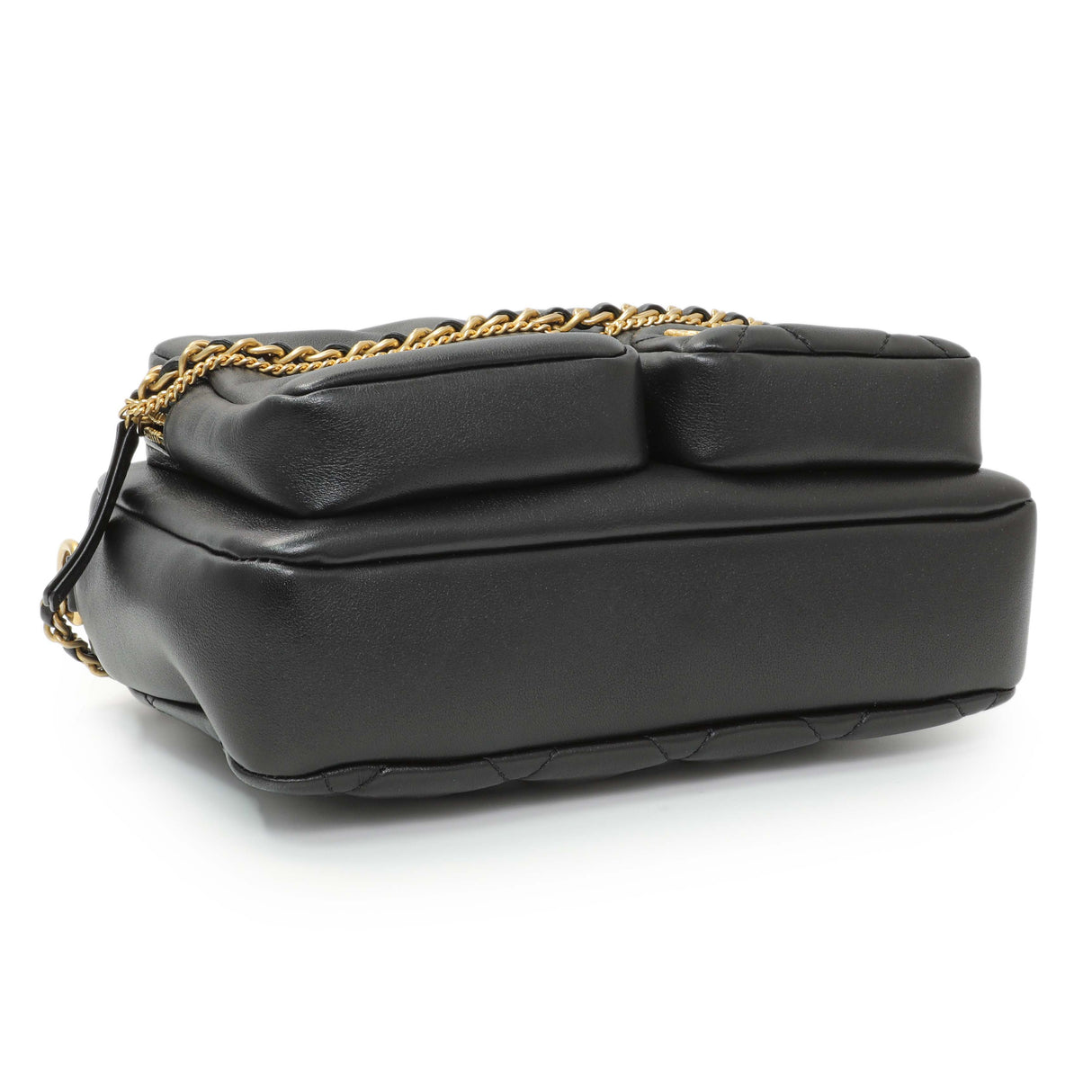 Chanel Black Quilted Calfskin Small Camera Case Handbags Chanel